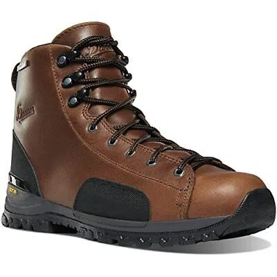 Pre-owned Danner Men's Ankle Construction Boot, Dark Brown