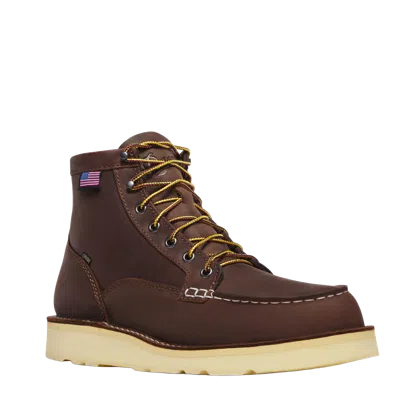 Pre-owned Danner Men's Bull Run Gtx Waterproof Work Boot 15588 In Brown