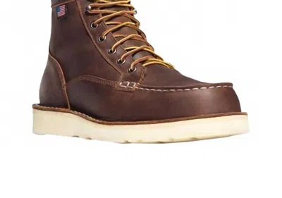 Danner Men's Bull Run Moc Toe Work Boots In Brown