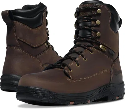 Pre-owned Danner Men's Caliper 8" Work Boot In Brown