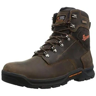 Pre-owned Danner Men's Crafter 6"brown Work Boot, Brown