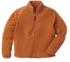 Danner Men's  Wolf Creek Sherpa 1/4 Zip Pullover In Brown