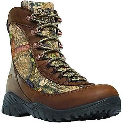 Pre-owned Danner Men's Element 8" 800g Waterproof Hunting Boot In Mossyoak