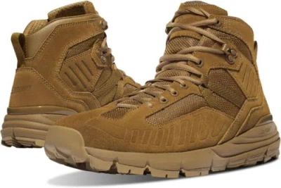 Pre-owned Danner Men's Fullbore 4.5" Military And Tactical Boots For Men -... In Coyote