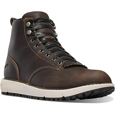 Pre-owned Danner Men's Logger 917 6" Lifestyle Boot, Chocolate Chip In Brown