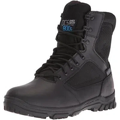 Pre-owned Danner Men's Lookout 8"800g Military And Tactical Boot, Black