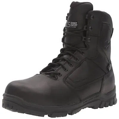 Pre-owned Danner Men's Lookout Ems/csa Side-zip Nmt Military & Tactical Boot, Black