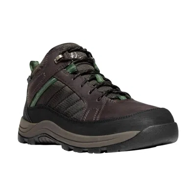 Danner Men's Riverside Steel Toe Work Shoes In Brown/green