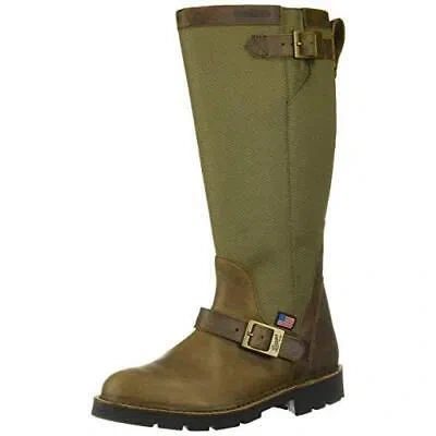Pre-owned Danner Men's San Angelo 17" Hunting Snake Boot, Brown