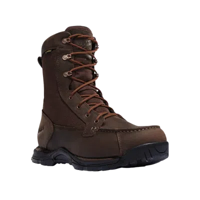 Pre-owned Danner ® Men's Sharptail 8" Dark Brown Work Boots 45026