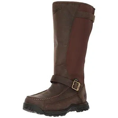 Pre-owned Danner Men's Sharptail Snake Boot 17" Dark Brown Hunting Boot, Dark Brown