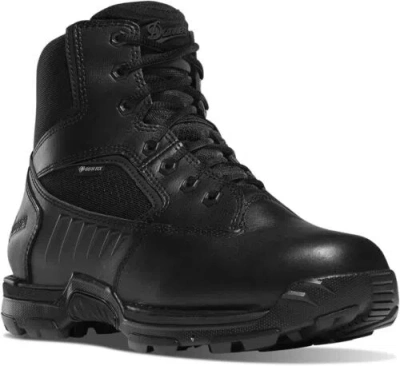 Pre-owned Danner Men's Strikerbolt Side-zip 6" Military And Tactical Boot In Black