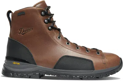 Danner Men's Stronghold 6" Leather Work Boot In Dark Brown