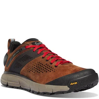 Pre-owned Danner Men's Trail 2650 Hiking Shoe Brown/red - 61272