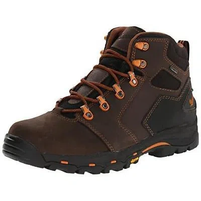 Pre-owned Danner Men's Vicious 4.5" Plain Toe Work Boot In Brown