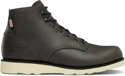Pre-owned Danner Mens Douglas 6in Gtx Charcoal Leather Chukka Boots In Gray