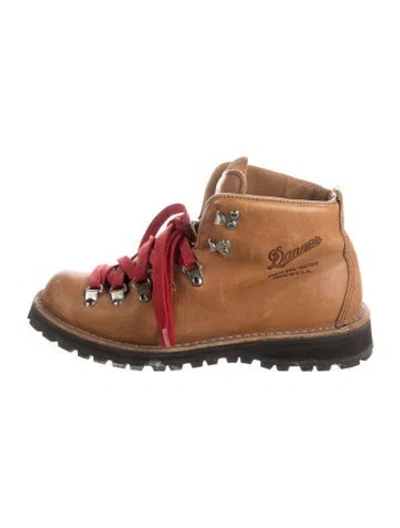 Pre-owned Danner Mountain Light Leather Hiking Boots In Brown