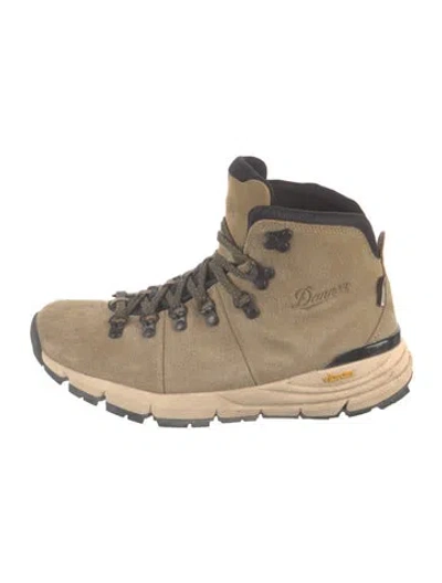Pre-owned Danner Nubuck Colorblock Pattern Lace-up Boots