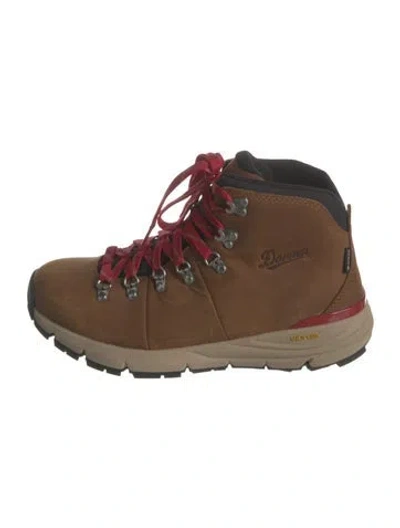 Pre-owned Danner Nubuck Hiking Boots In Brown