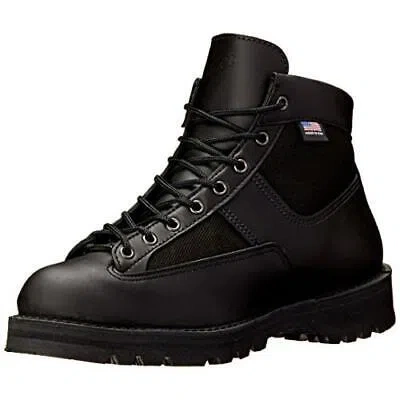 Pre-owned Danner Patrol 6 Inch Law Enforcement Boot, 8-m In Black