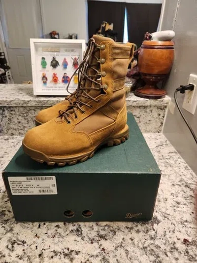 Pre-owned Danner Rivot Tfx 11 Regular Coyote 1200g Soft Toe 8” Mens Boots 51519 Msrp $410 In Brown