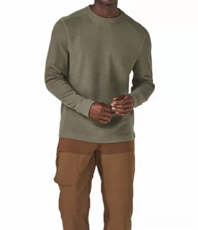 Danner Santiam Waffle Tee In Olive In Green