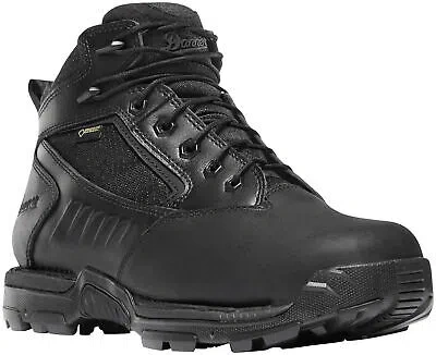 Pre-owned Danner Striker Bolt Mens Black Leather 4.5in Gtx Tactical Boots