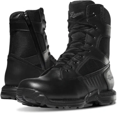 Pre-owned Danner Striker Bolt Side-zip Waterproof Black Tactical Boots For Men -...