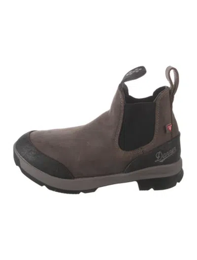 Pre-owned Danner Suede Chelsea Boots In Brown