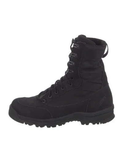 Pre-owned Danner Suede Hiking Boots In Black