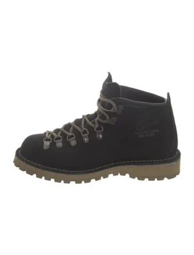 Pre-owned Danner Suede Hiking Boots In Black