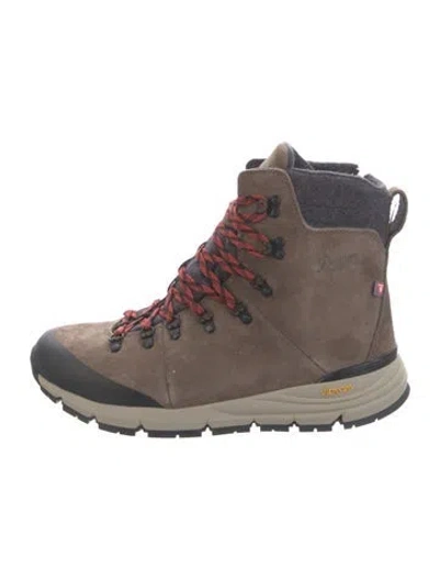 Pre-owned Danner Suede Hiking Boots W/ Tags In Brown