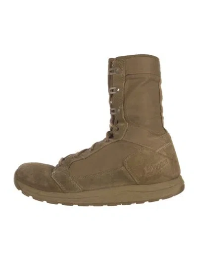Pre-owned Danner Suede Lace-up Boots In Brown