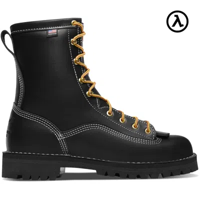 Pre-owned Danner ® Super Rain Forest Black 8" Waterproof Work Boots 11500 - All Sizes -