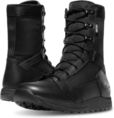 Pre-owned Danner Tachyon Gtx 8” Tactical Boots For Men - Waterproof Full-grain Leather... In Black