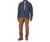 Danner Wolf Creek Sherpa Jacket In Outer Space/ermine In Blue