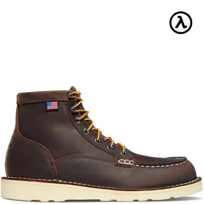 Pre-owned Danner ® Women's Bull Run Toe 6" Brown Work Boots 15575 - All Sizes -