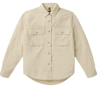 Danner Women's  Ripstop Overshirt Long Sleeve Button Up Shirt In Neutral