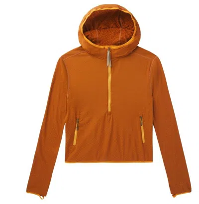 Danner Women's  Ul Octa Pullover Long Sleeve 1/4 Zip In Brown