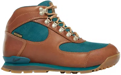 Danner Women's Jag Ii Waterproof Hiking Boot In Brown/deep Teal In Multi