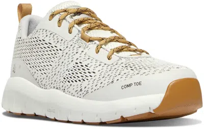 Danner Women's Run Time 3 Composite Toe Slip-resistant Work Sneakers In Gray White In Multi