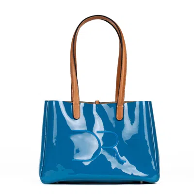 Danni Ro Women's Blue / Neutrals All-in Rita Bag - Blue Jeans