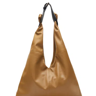 Danni Ro Women's Brown / Neutrals Joy Bag Baby Leather - Honey