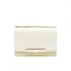 Danni Ro Women's Neutrals / White Dr. Clutch - Compact Purse- Bone Color In White