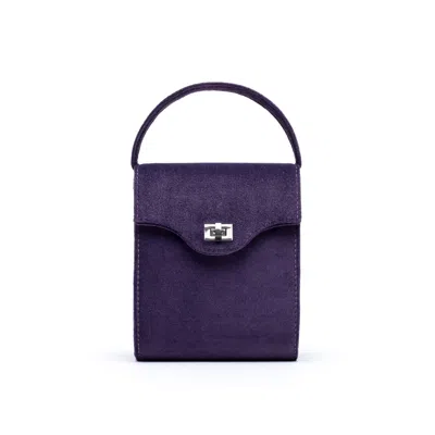 Danni Ro Women's Tokyo Bag - Purple Velvet