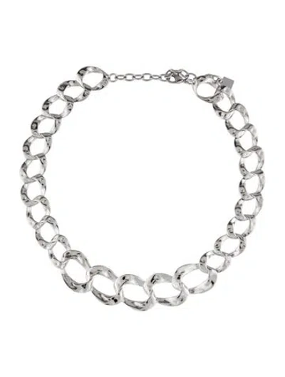 Pre-owned Dannijo Chain Necklace, 19.5" In Multicolor