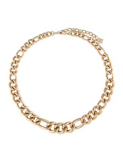 Pre-owned Dannijo Chain Necklace, 20.5" In Multicolor