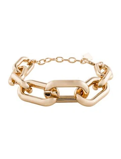 Pre-owned Dannijo Erin Link Bracelet, 8.25" In Multi