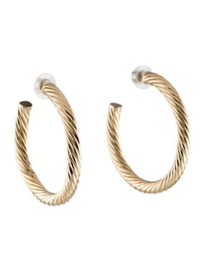 Pre-owned Dannijo Liko Hoop Earrings In Multi