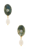 Dannijo Luna Åž‚è¤¶è€³é¥° Â€“ È±¡ç‰™ç™½. Å°ºç � All. In Green